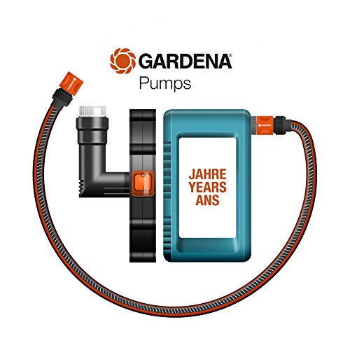 Gardena Premium Tiefbrunnenpumpe 6000/5 inox automatic: Brunnenpumpe mit 6000 l/h Fördermenge aus rostfreiem Edelstahl, automatische Tauchpumpe mit integrierter Trockenlaufsicherung (1499-20) - 7